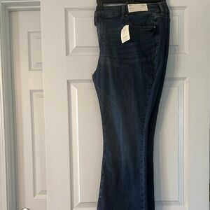St. John's Bay Dark Blue Flare Jeans